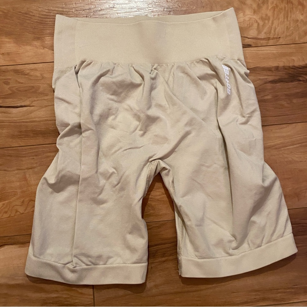 Tan Bo+Tee Bike Shorts